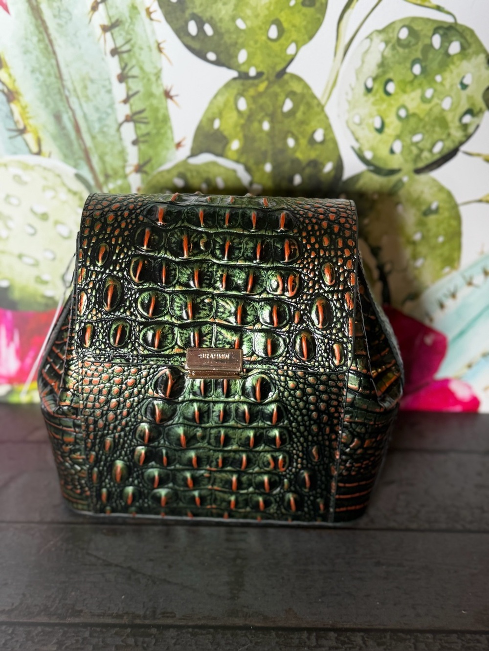Brahmin Margo Samba Melbourne Leather Crossbody NWT PRICE FIRM